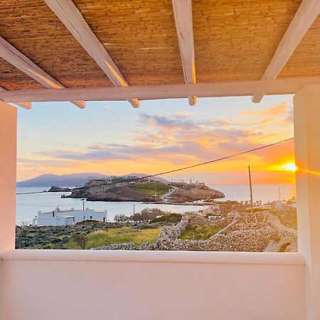 Iosub Houses & Studios - Amazing View Studio In Koumbara Tzamaria Bagian luar foto